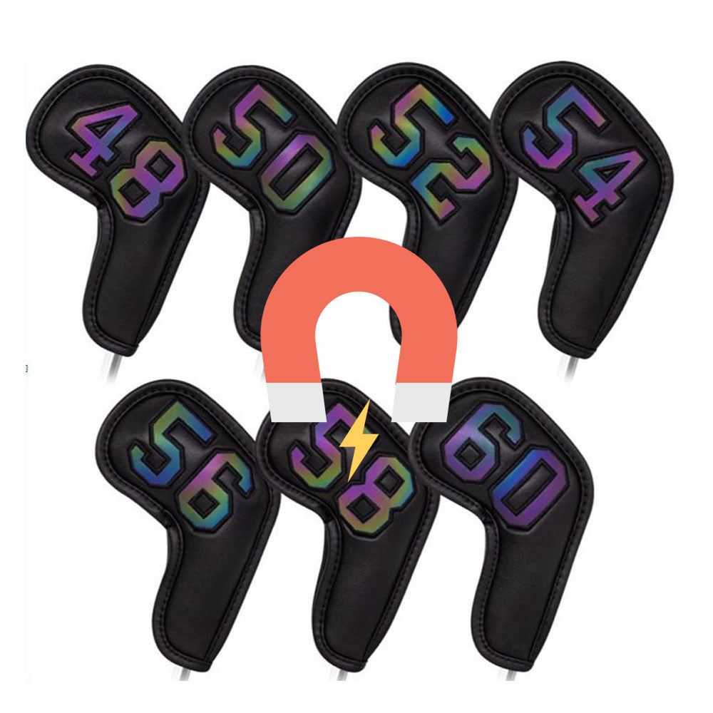 웨지커버 자석 홀로그램 골프 48 50 52 54 56 58 60도 샌드 블랙 가죽