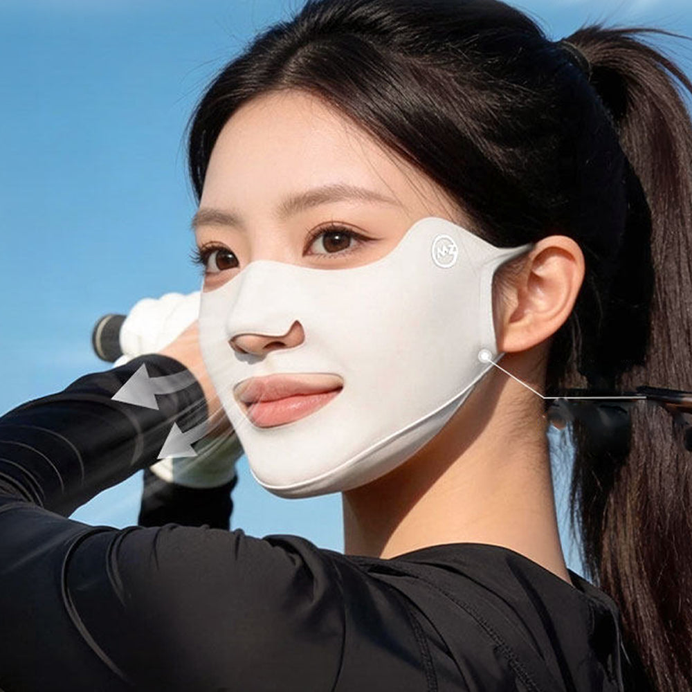 쿨 페이스커버 골프 낚시 야외활동 마스크